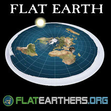 1943 Flat Earth World Map - Polar Azimuthal Equidistant Projection Map